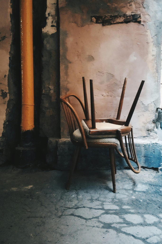 The Chair That Holds the Whole Stay inga